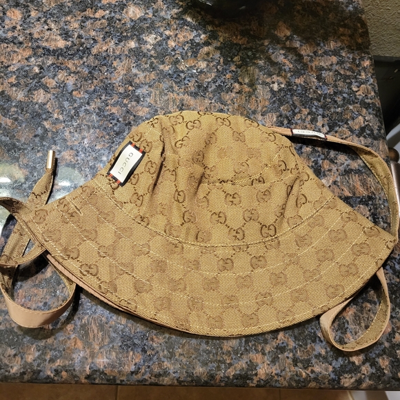 Gucci Tan Bucket Hat - Picture 10 of 11